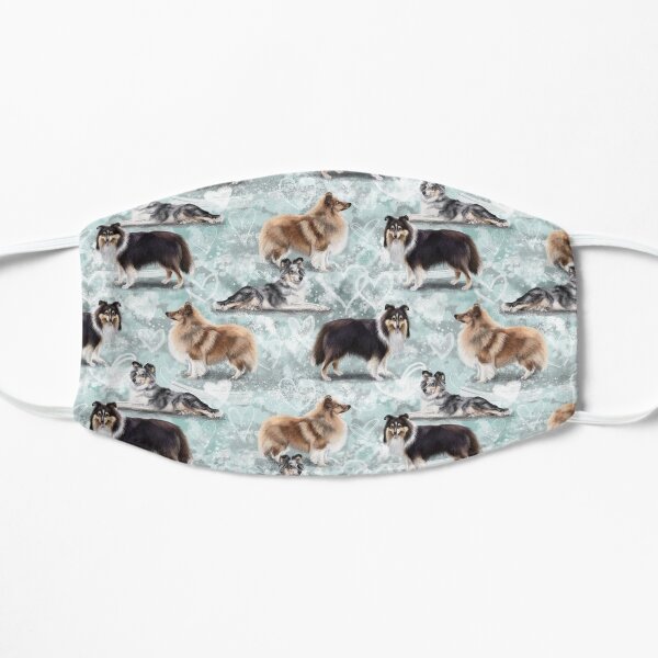 The Shetland Sheepdog Sheltie Flat Mask