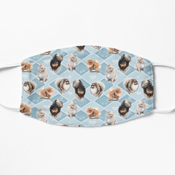 The Pomeranian Flat Mask