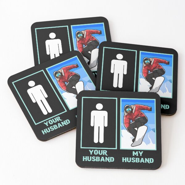 Item preview, Wife's Funny Snowboard Lover Winter Sports designed and sold by UniQueensShop.