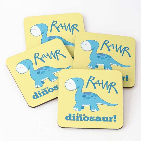 Item preview, RAWR - I'm a Dinosaur! designed and sold by LisaMarieArt & Illustration.
