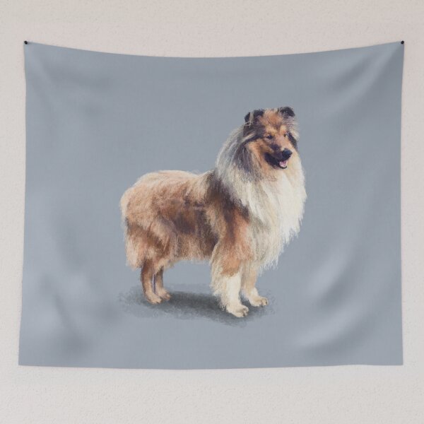 Item preview, The Rough Collie designed and sold by Elspeth Rose Design.