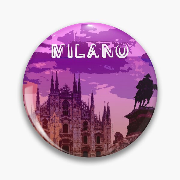 Aperçu de l'œuvre coloré sunseet MILANO duomo art - ITALIE - Art numérique peint par Iona Art Digital créée et vendue par IonaArtDigital.