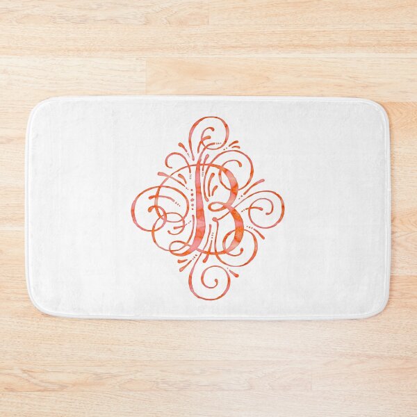 Item preview, Watercolor Monogram Calligraphy B designed and sold by junkydotcom.