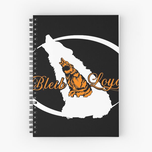 Artikelvorschau, Bleib Loyal Wolf Motivation Design entworfen und verkauft von gideonm.