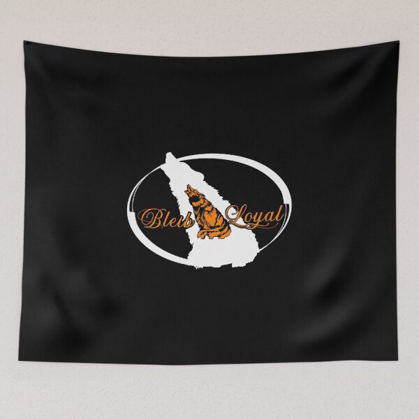 Artikelvorschau, Bleib Loyal Wolf Motivation Design entworfen und verkauft von gideonm.