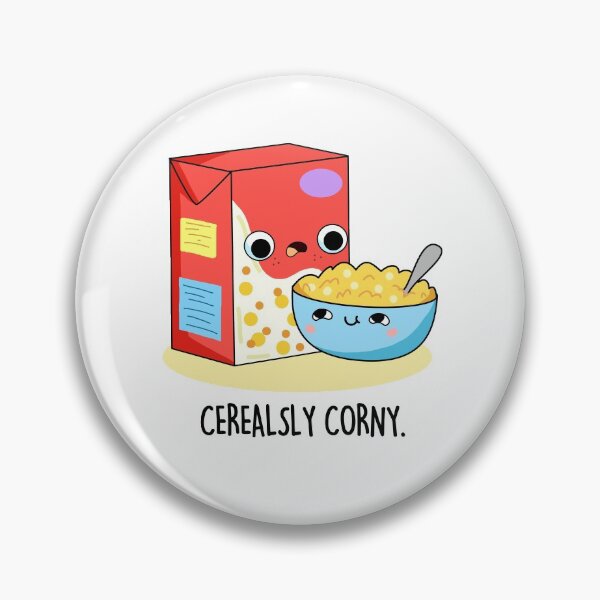 Item preview, Cerealsly Corny Funny Milk And Cereal Puns  designed and sold by punnybone.