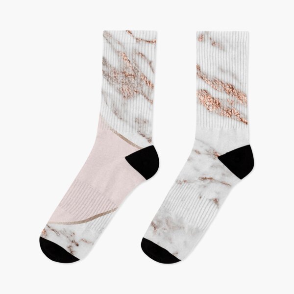 Item preview, Blush pink geo - rose gold marble designed and sold by marbleco.