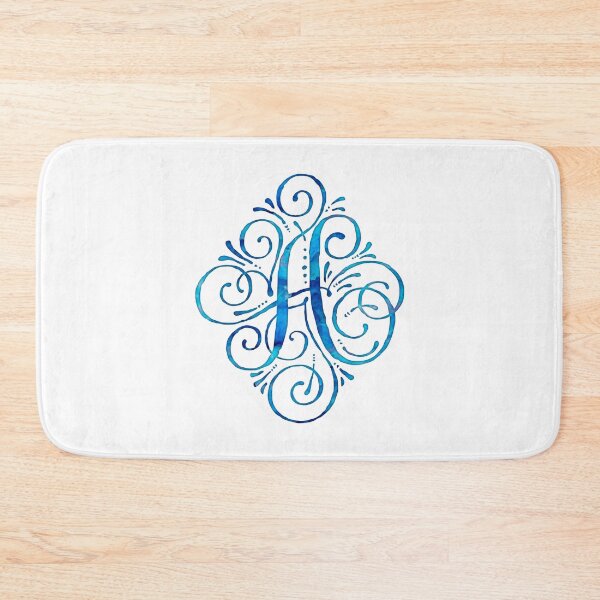 Item preview, Monogram Watercolor Calligraphy Letter A designed and sold by junkydotcom.