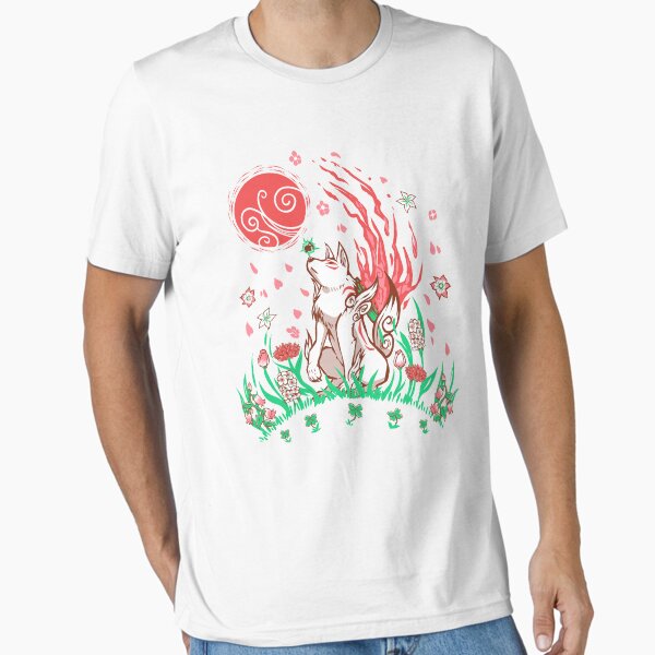 Wolf Blossom Breeze Essential T-Shirt