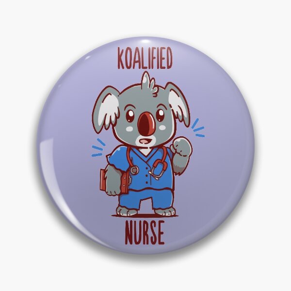 Item preview, Koalified Nurse - Koala Animal Pun Shirt designed and sold by TechraNova.