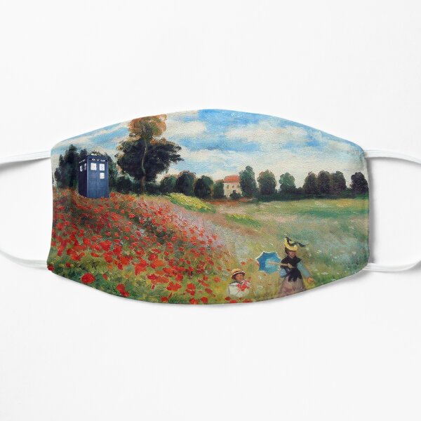 monet and the doctor Flat Mask