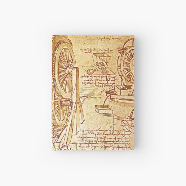 Leonardo da Vinci Hardcover Journal