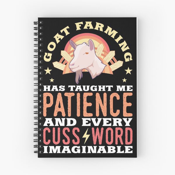 Item preview, Goat Farming Has Taught Me Patience - Goat Lover  designed and sold by Sandra78.