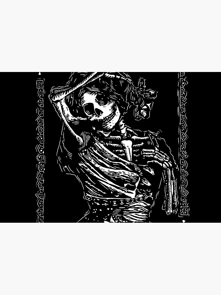 Day of the Dead - Queen of Clubs by fullrangepoker