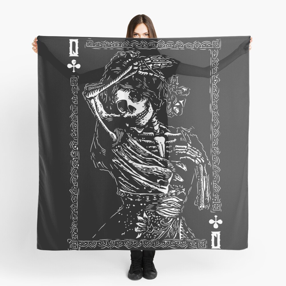 Day of the Dead - Queen of Clubs Scarf