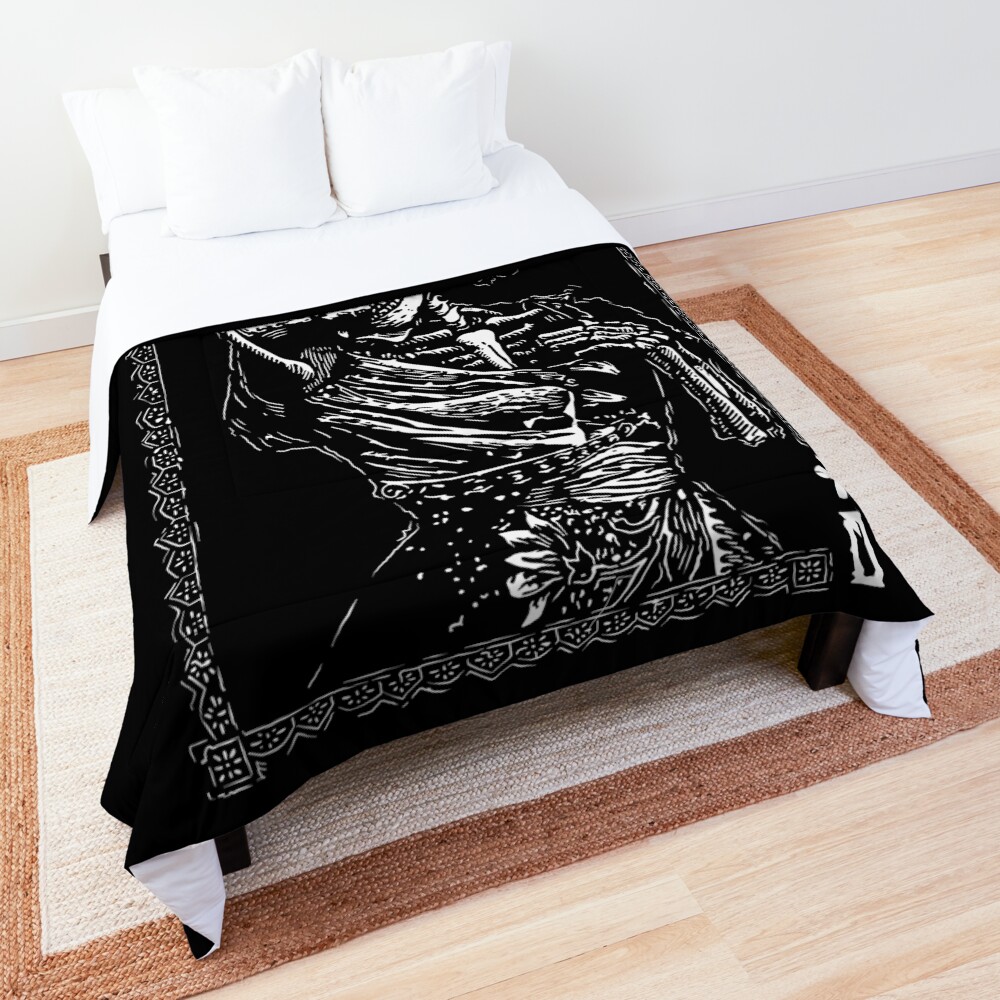 Day of the Dead - Queen of Clubs Comforter