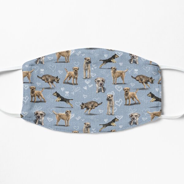 The Border Terrier Flat Mask