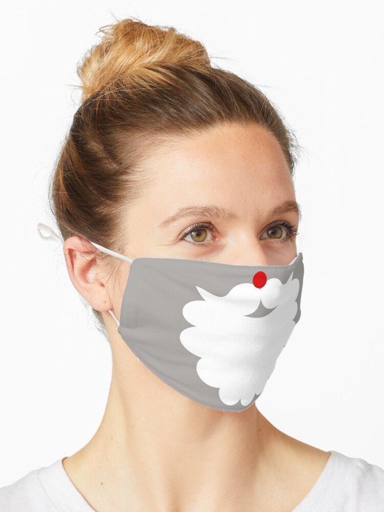 santa beard mask