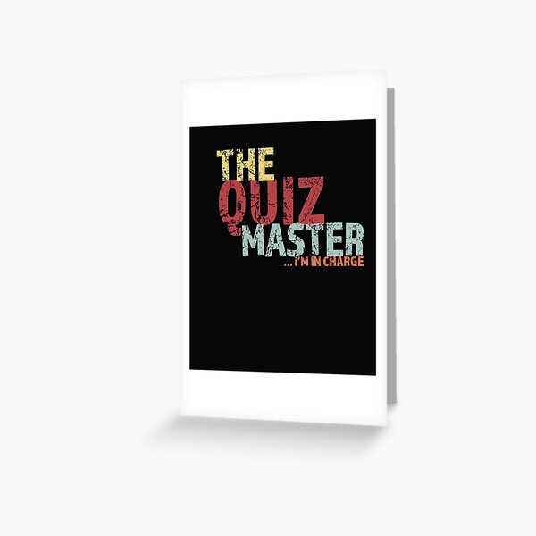 Item preview, Quiz master Pub Quiz Team designed and sold by Neadski.