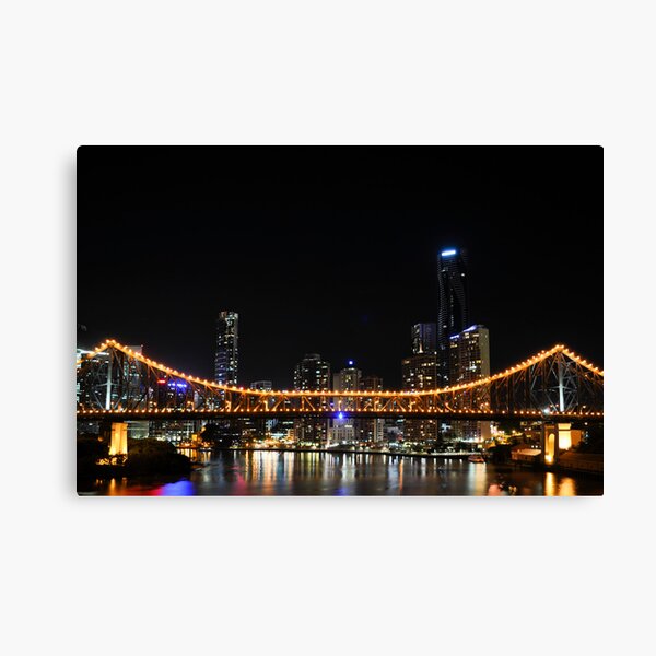 story bridge, brisbane, queensland, australia Canvas Print