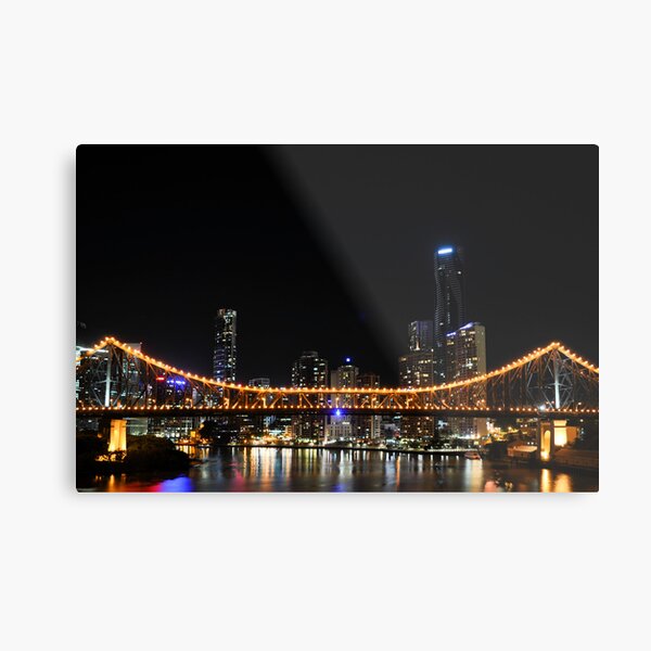 story bridge, brisbane, queensland, australia Metal Print
