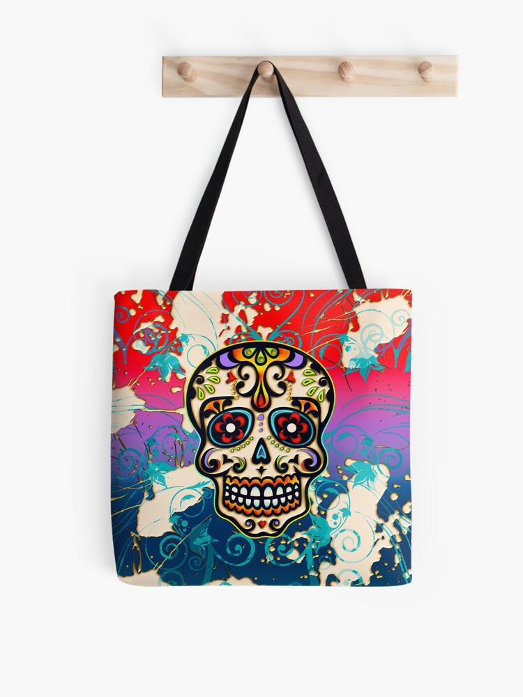 Our Lady Of Muertos - Tote Bag - Purse - Shoulder Bag - Handbag - Canvas -  Halloween - Day of the Dead - Dias de los Muertos