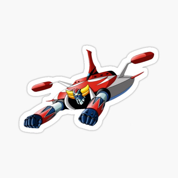 Actarus UFO Robot Sticker