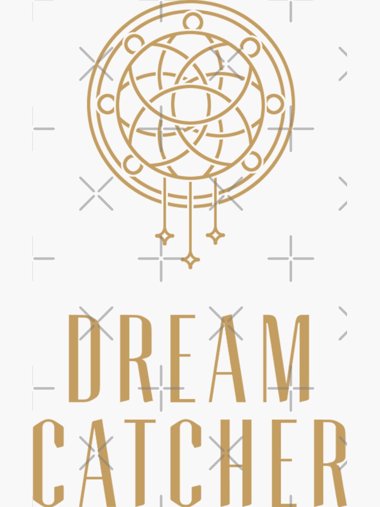 "KPOP Dreamcatcher Girl group Logo" Sticker by LySaVN Redbubble
