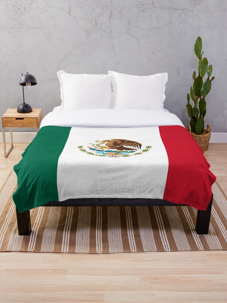 Mexican Flag | Throw Blanket
