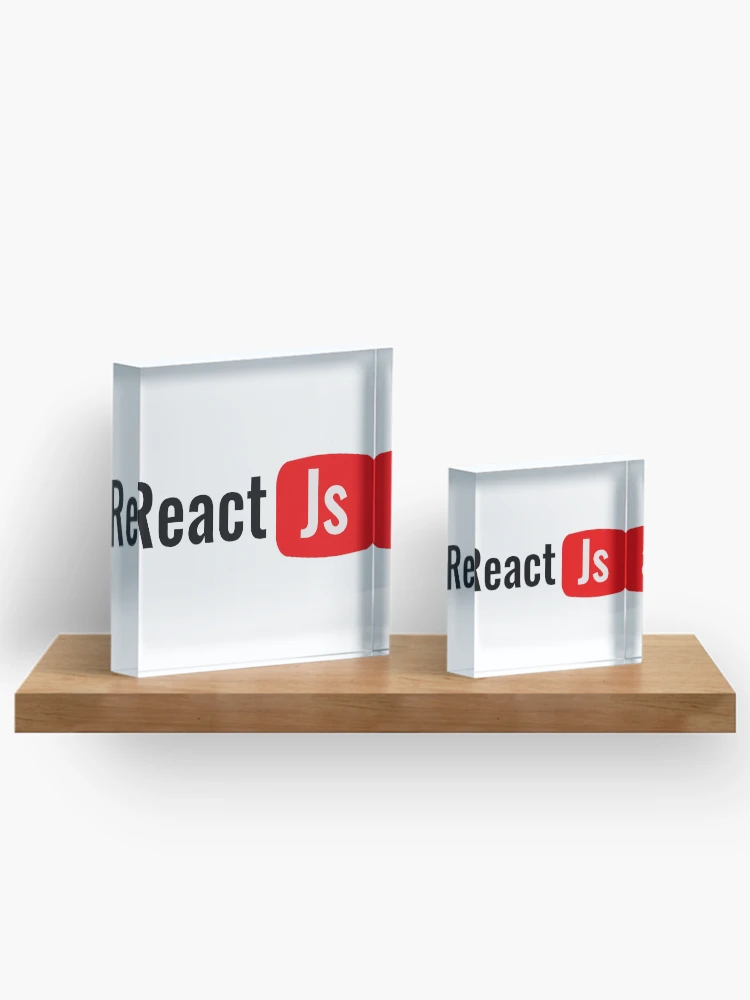Thumbnail 3 von 5, Acrylblock, React Js - Reactjs - JavaScript designt und verkauft von faixapreta.