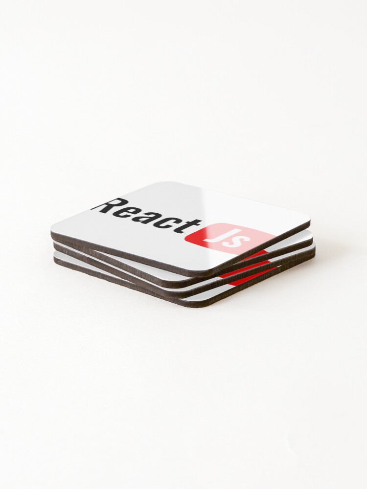 Thumbnail 4 of 5, Coasters (Set of 4), React Js - Reactjs - JavaScript  designed and sold by faixapreta.