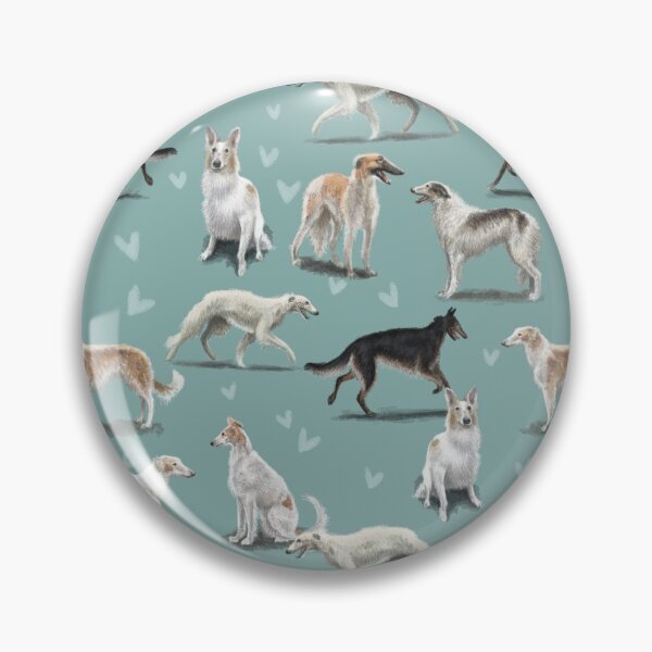 Item preview, The Borzoi designed and sold by Elspeth Rose Design.