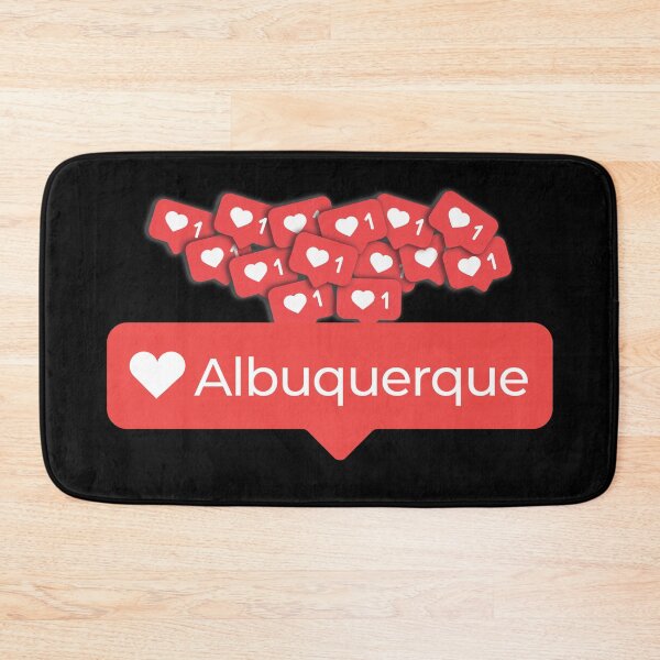 Item preview, Love My Albuquerque New Mexico Notification Hearts designed and sold by elhefe.