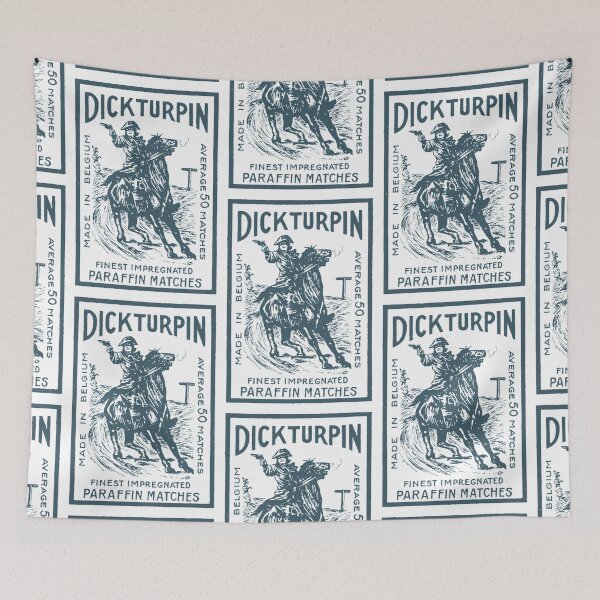 Item preview, Dick Turpin Vintage Matchbox design designed and sold by Salocin.