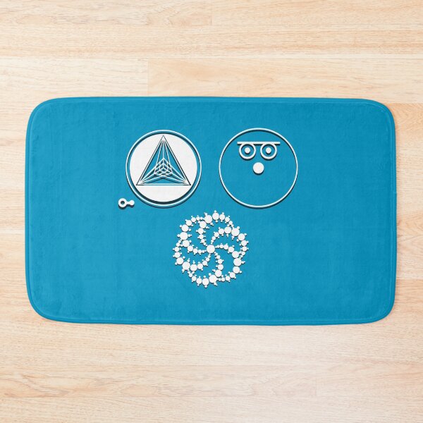 Item preview, Crop Circle Trio In White designed and sold by WhitesDesigns.