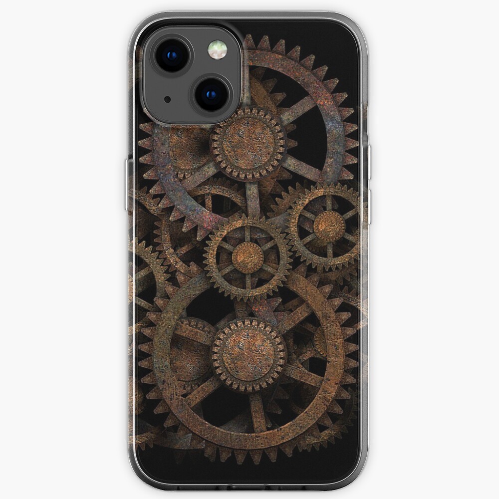 Infernal Vintage Steampunk Gears on your Gear iPhone Case