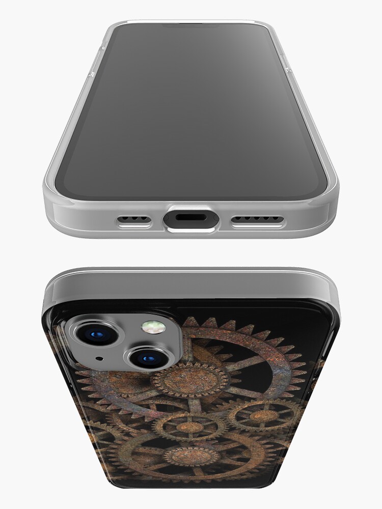Alternate view of Infernal Vintage Steampunk Gears on your Gear iPhone Case