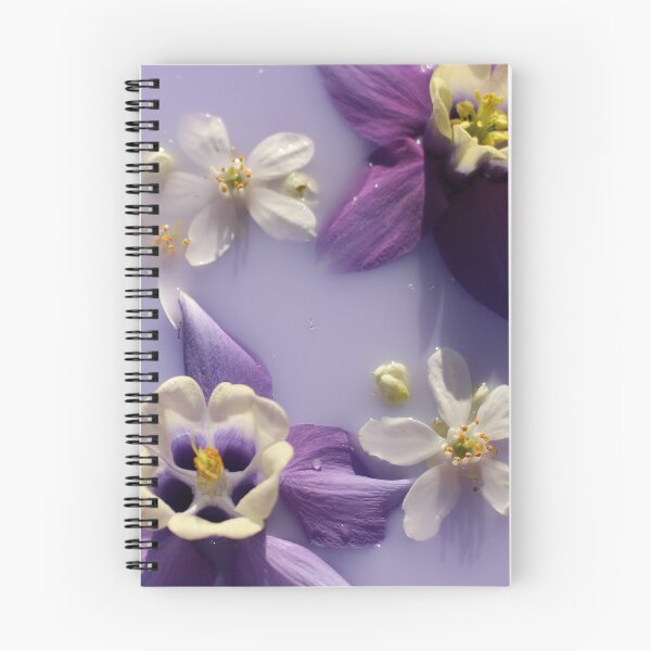 Item preview, Floral Water Photography in Lilac V2 designed and sold by IMJones.