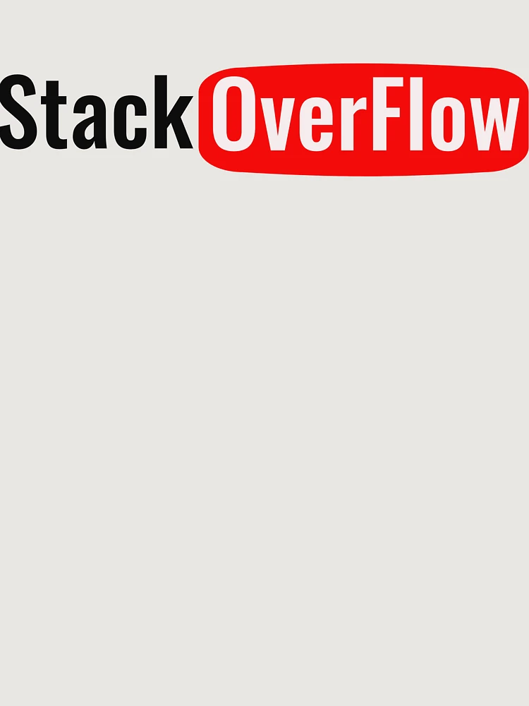 Thumbnail 6 of 6, Premium Oversized Hoodie, StackOverFlow Stack Over Flow Stack OverFlow designed and sold by faixapreta.