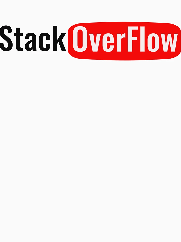 Imagen 7 de 7, Camiseta clásica con la obra StackOverFlow Stack Over Flow Stack OverFlow, diseñada y vendida por faixapreta.