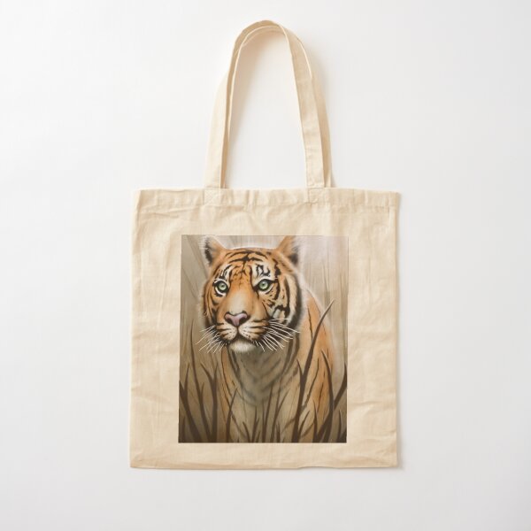 Tiger Cotton Tote Bag