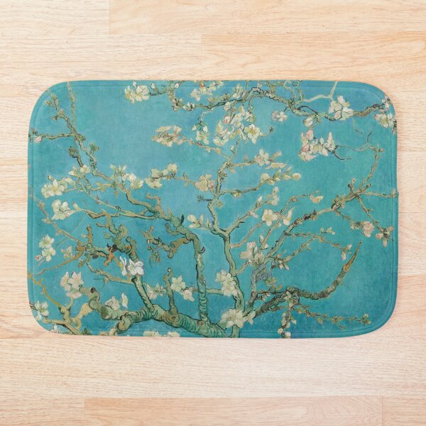 Van Gogh Blossoming Almond Tree Bath Mat