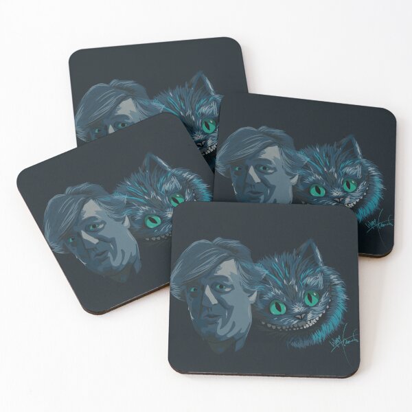 Item preview, Stephen Fry and The Cheshire Cat designed and sold by WoodyFranklyn.