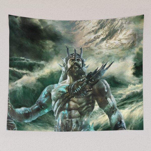 Aperçu de l'œuvre POSEIDON créée et vendue par johnnyssandart.