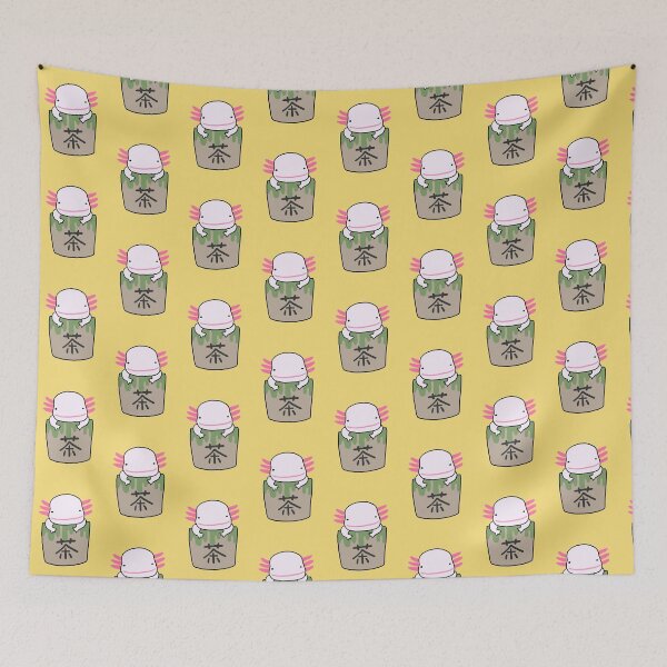 Item preview, Axolotl in Japanese Tea designed and sold by Marinaaa010.