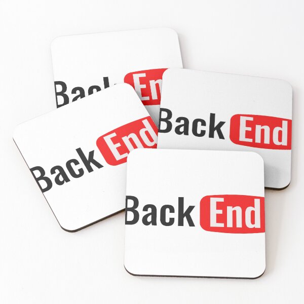 Item preview, BackEnd Developer - Back-End - YouTube designed and sold by faixapreta.