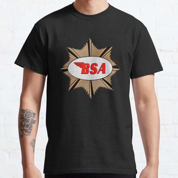 Logotipo de BSA Motorcycles Camiseta clásica