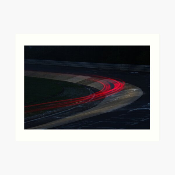 Karussell by night #1 Art Print
