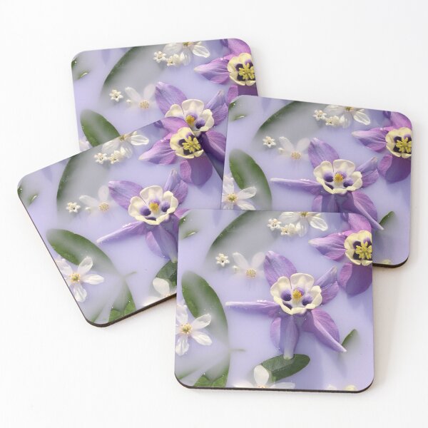 Item preview, Floral Water Photography in Lilac V3 designed and sold by IMJones.