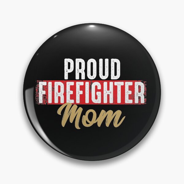 Item preview, Proud Firefighter Mom Red Line Golden Mama designed and sold by alenaz.